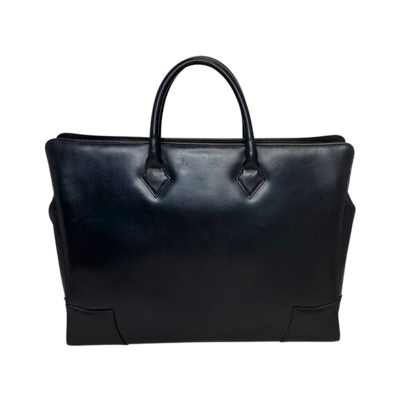 Vivienne Westwood Orb Briefcase Handbag Black - Picture 4 of 8